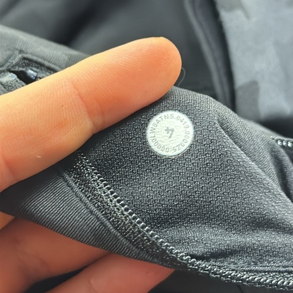 Lululemon Pace Rival Crop *22" Incognito Camo Multi Grey / Black - Picture 6 of 7